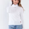 女裝 | 美系 | 白長袖高領上衣