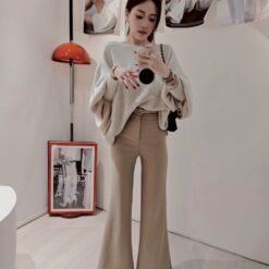 女裝 | 大腿寬鬆喇叭褲