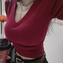 Alternative view of 女裝 | 小腰精V領上衣