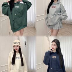 Alternative view of 女裝 | 英文連帽懶人帽T