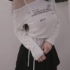 女裝 | 隨性露單肩薄長