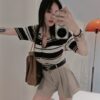 女裝 | 厚西料百褶短褲