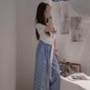 夏日涼快直條褲 01 JT168