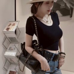 女裝 | 舒服基本素面膜 T