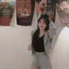 閃鑽連帽短褲套裝 03 JT168