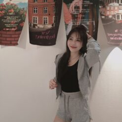 女裝 | 閃鑽連帽短褲套裝