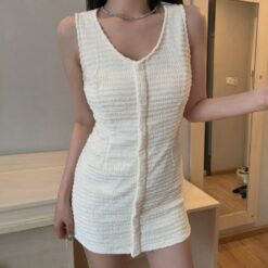 女裝 | 小香風修身背心洋裝