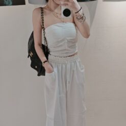 Alternative view of 女裝 | 輕鬆美式平口套裝