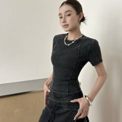 Alternative view of 女裝 | 灰境羅紋套裝
