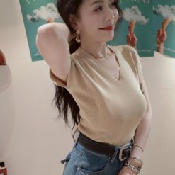女裝 | 冰涼基礎針織衫