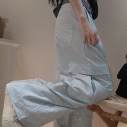 Alternative view of 女裝 | 均碼穿襯衫料工裝褲