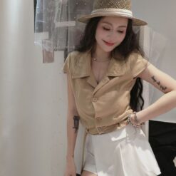 女裝 | 正肩帶領襯衫