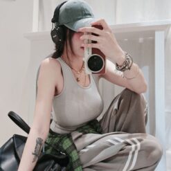 Alternative view of 女裝 | 雙腰抓皺坦克背心