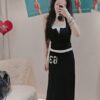 韓式輕辣感裙套 01 JT168