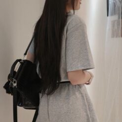 Alternative view of 女裝 | 修飾假跨寬裙褲套裝