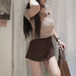 女裝 | 傘擺休閒短裙：圖片 5