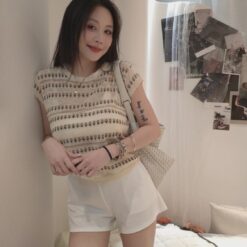 女裝 | 撲滿小花針織上衣
