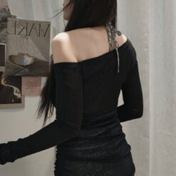 Alternative view of 女裝 | 斜領長版防曬上衣