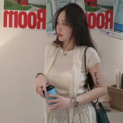 女裝 | 百搭細針織帶披肩：圖片 8