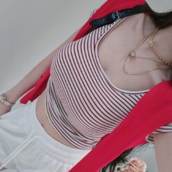 女裝 | 美胸露鎖骨基礎上衣