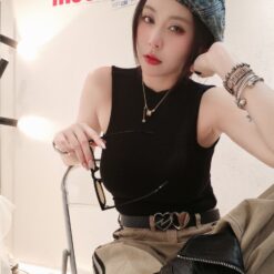 女裝 | 包領羊絨 Bra 背心