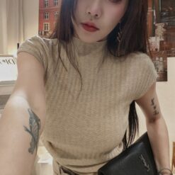女裝 | 立領針織包袖上衣