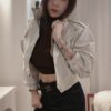 立領風衣外套 01 JT168