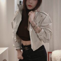 女裝 | 立領風衣外套