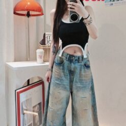 女裝 | 經典黑白罩杯背心：圖片 5