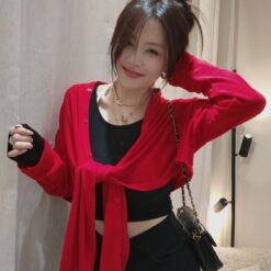 Alternative view of 女裝 | 造型披肩罩衫