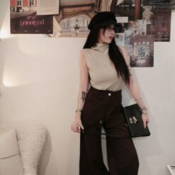 Alternative view of 女裝 | 領口微坎肩背心